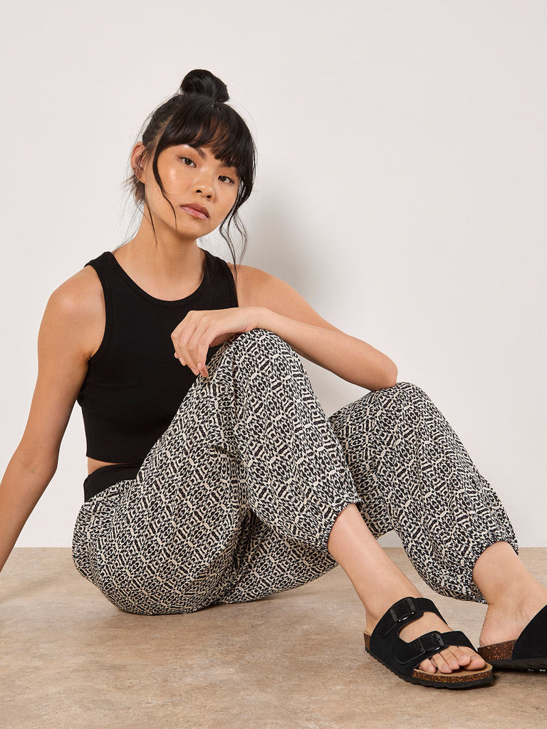 AP Ikat Jersey Waist Jogger