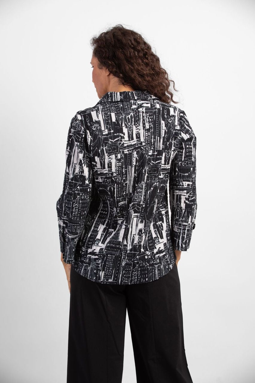 HC Covered Placket Swing Shirt