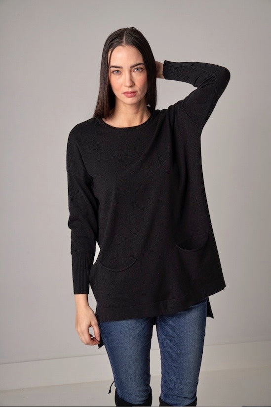 LIBL Knit Tunic Sweater