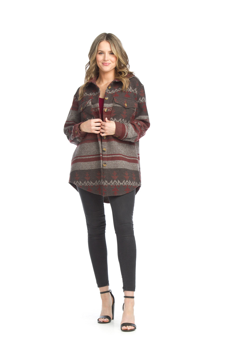 PPLN Global Print Shacket