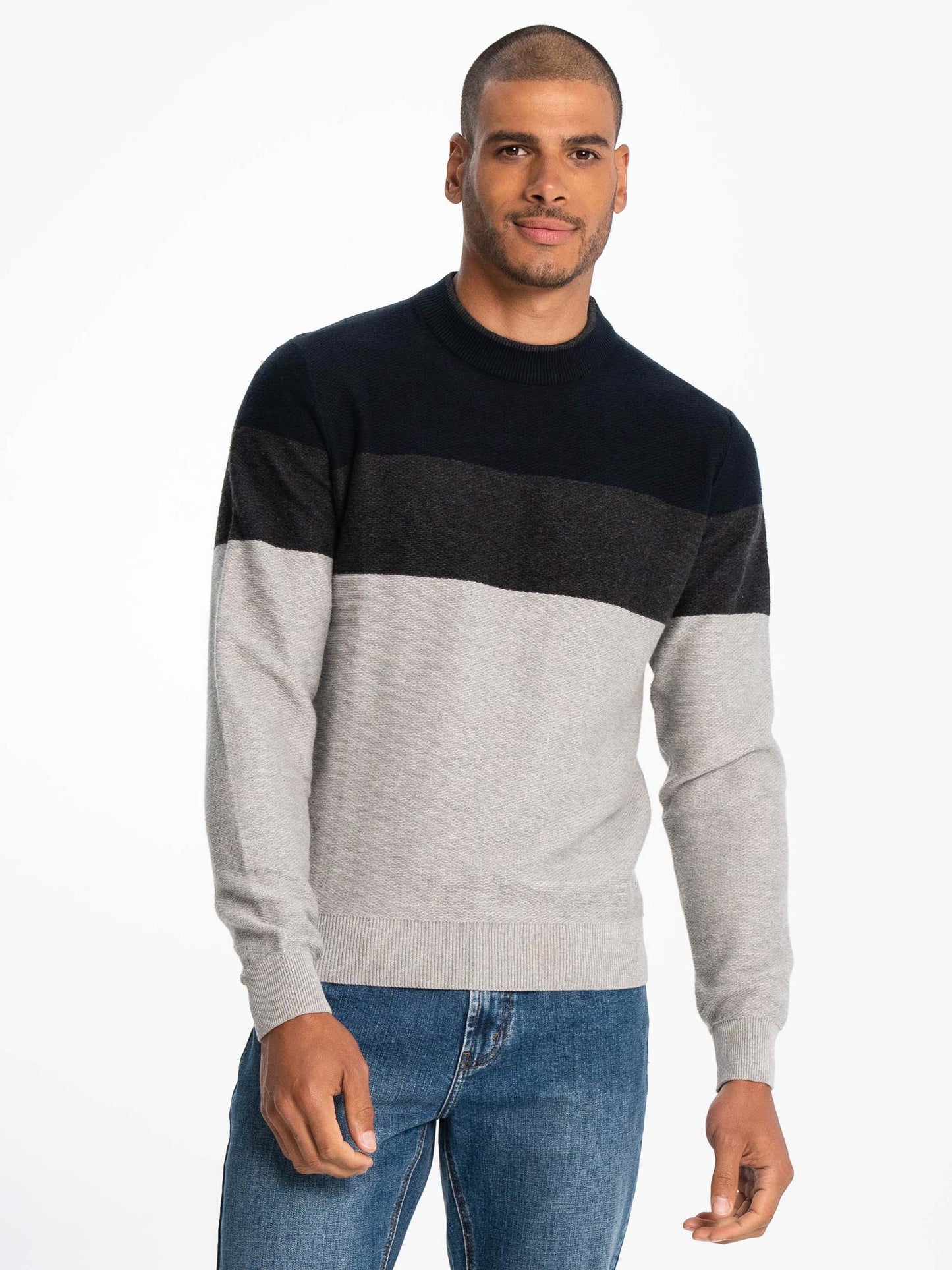 LS Maxwell Colourblock Sweater