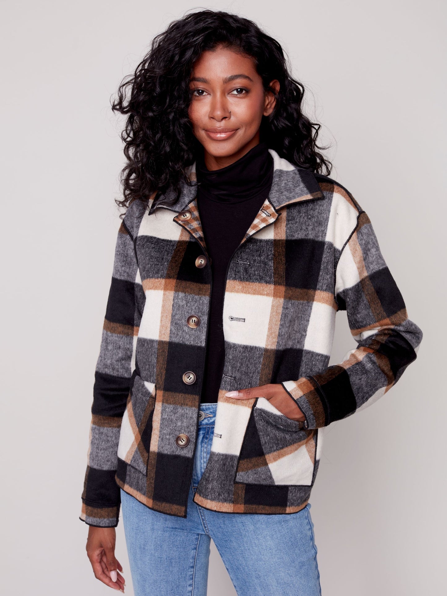 CB Reversable Plaid Jacket