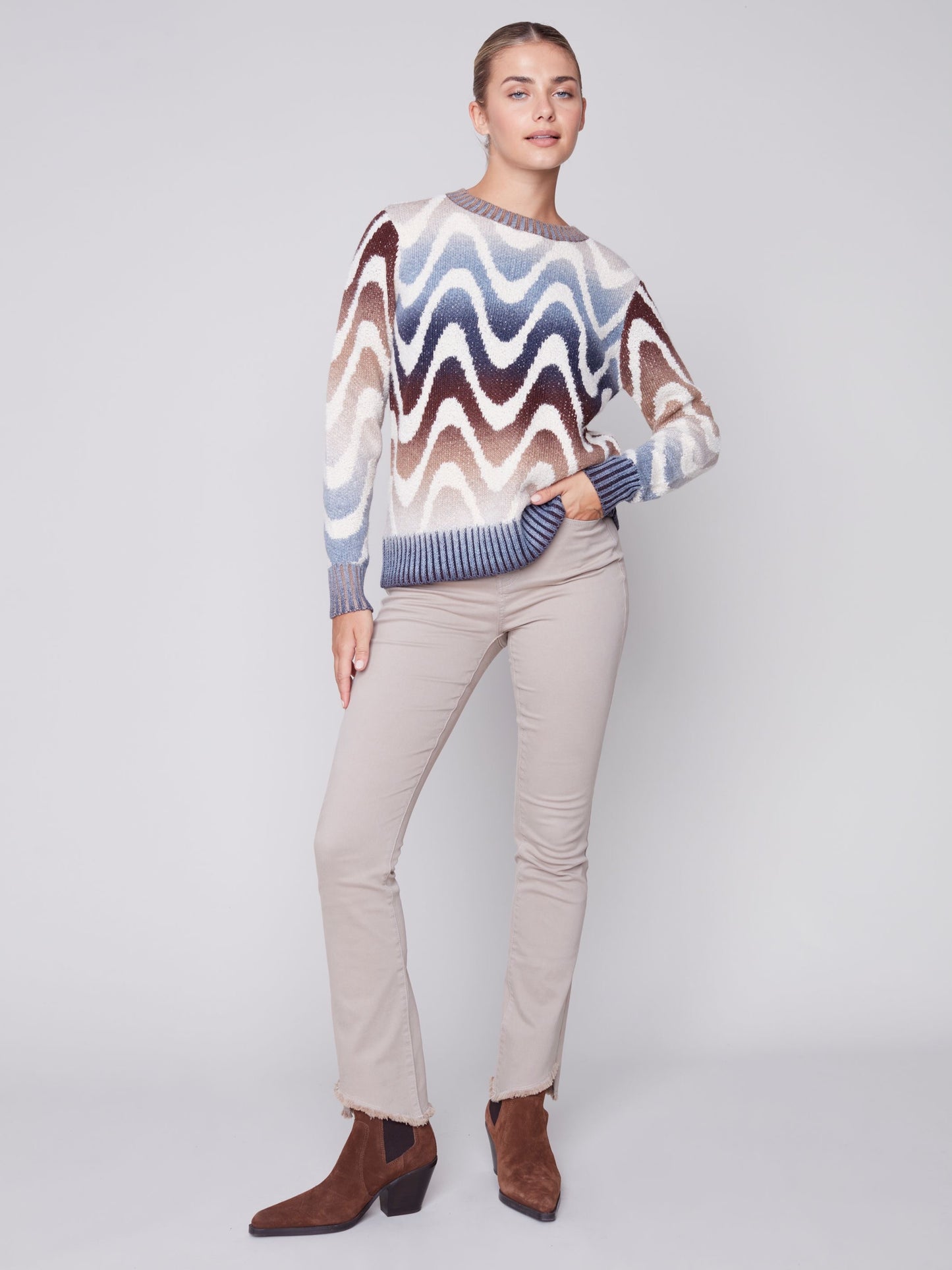 CB Space Dye Knit Sweater