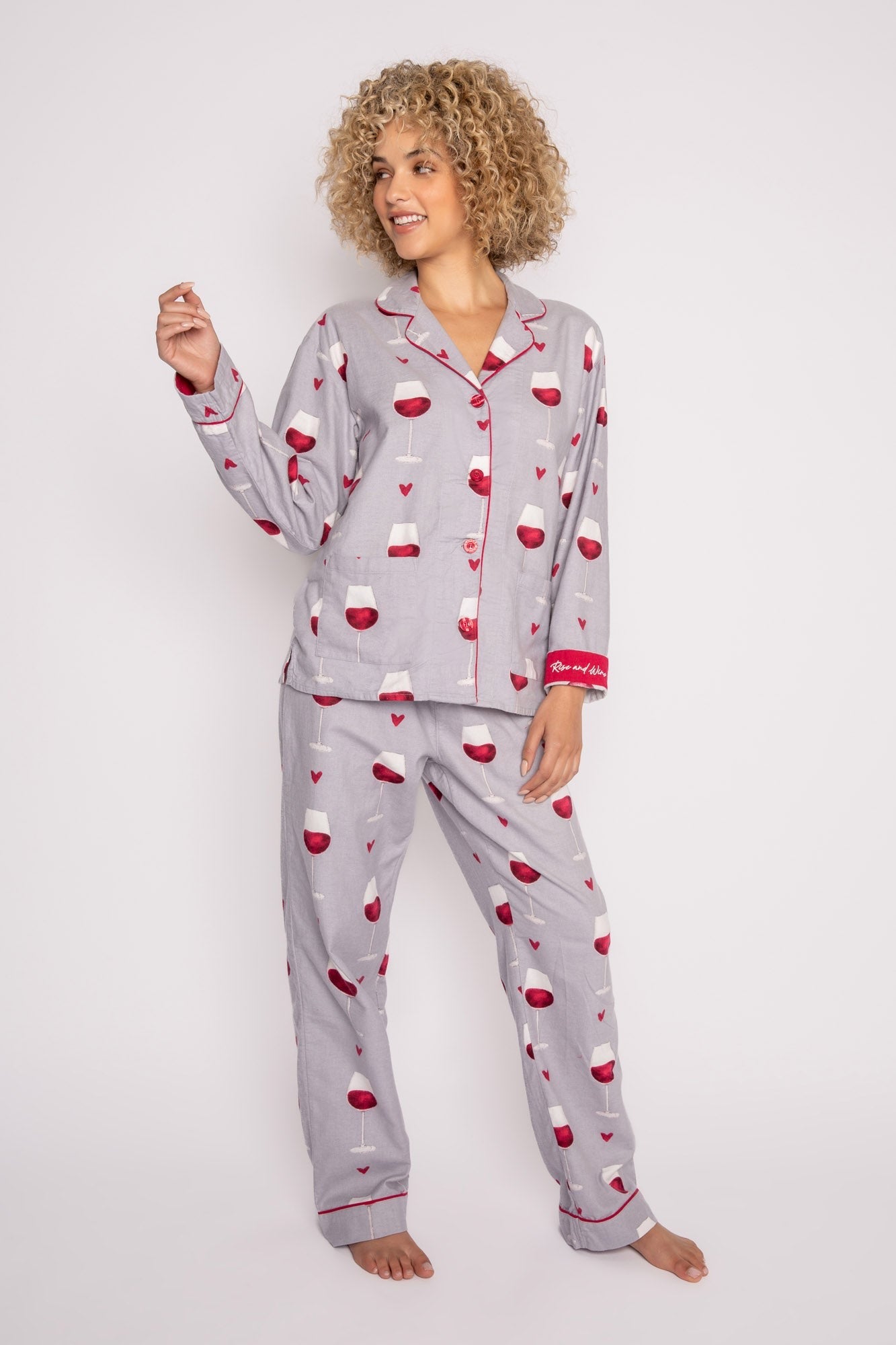 PJS Flannel PJ's Set