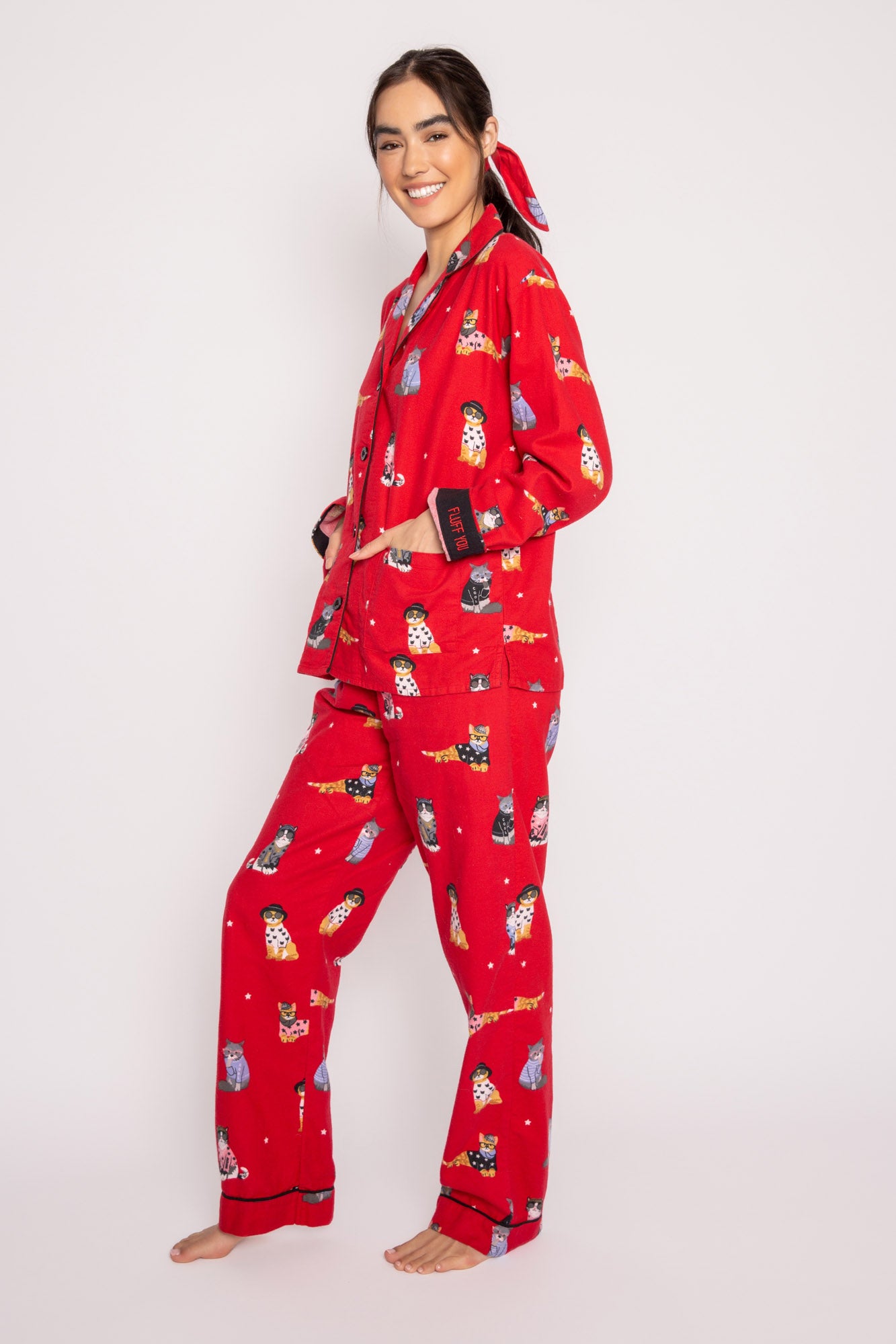 PJS Flannel PJ's Set