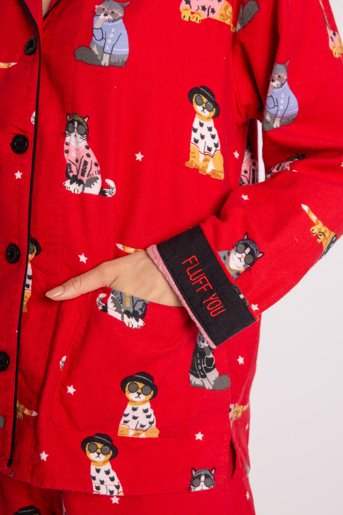 PJS Flannel PJ's Set