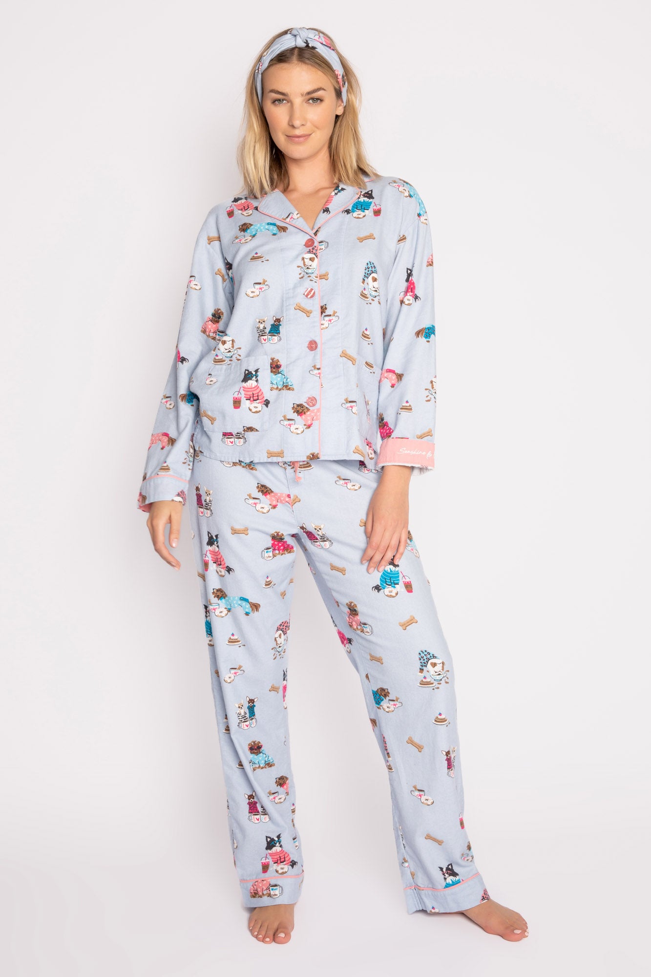 PJS Flannel PJ's Set