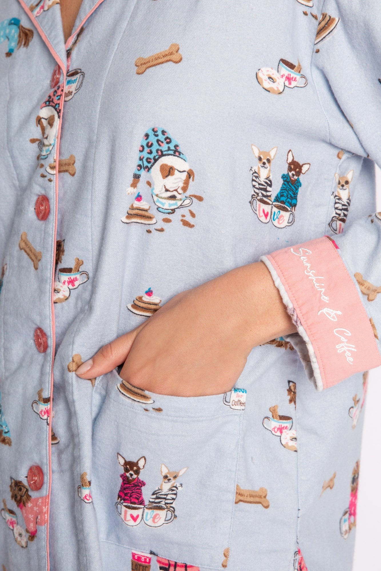 PJS Flannel PJ's Set