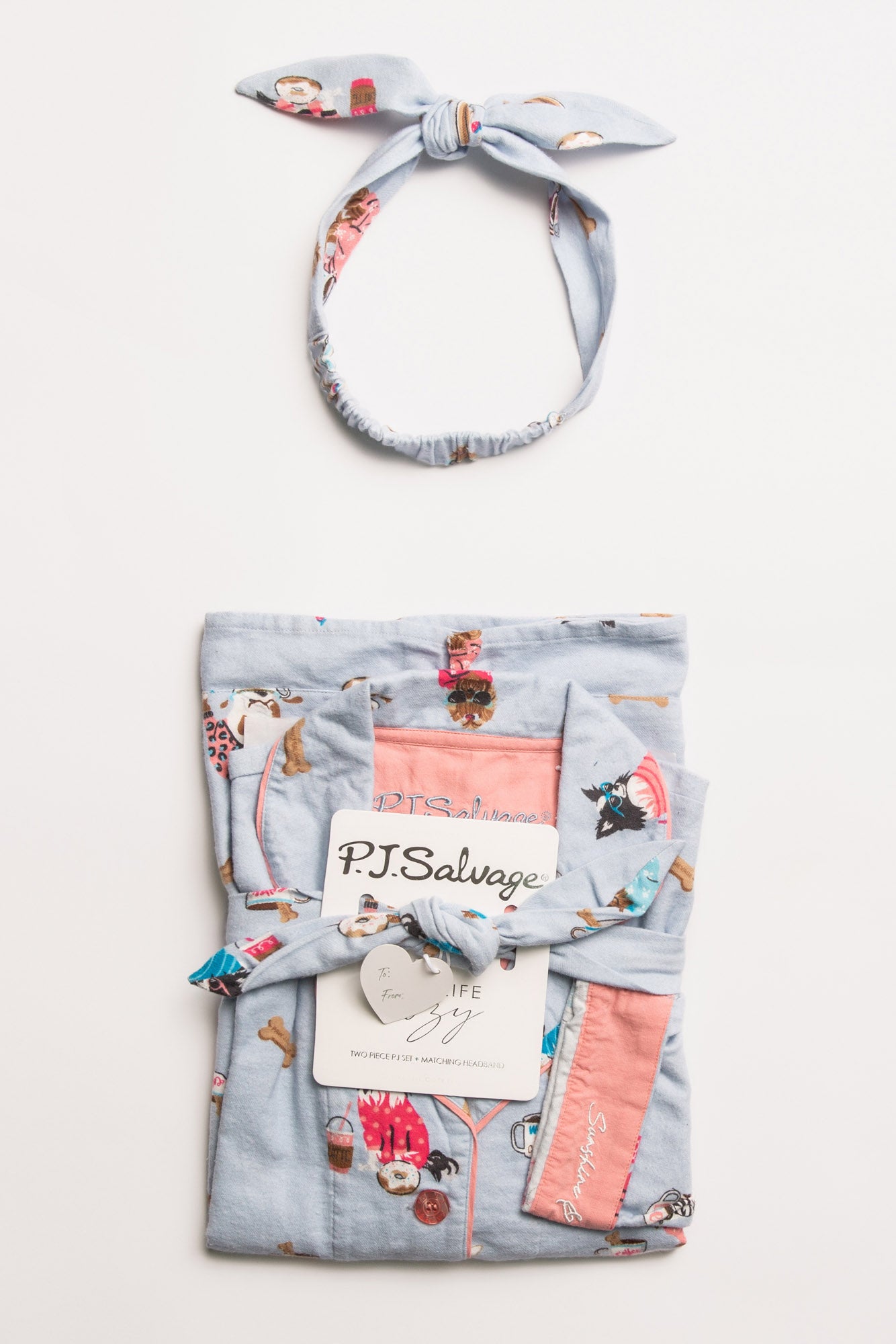 PJS Flannel PJ's Set