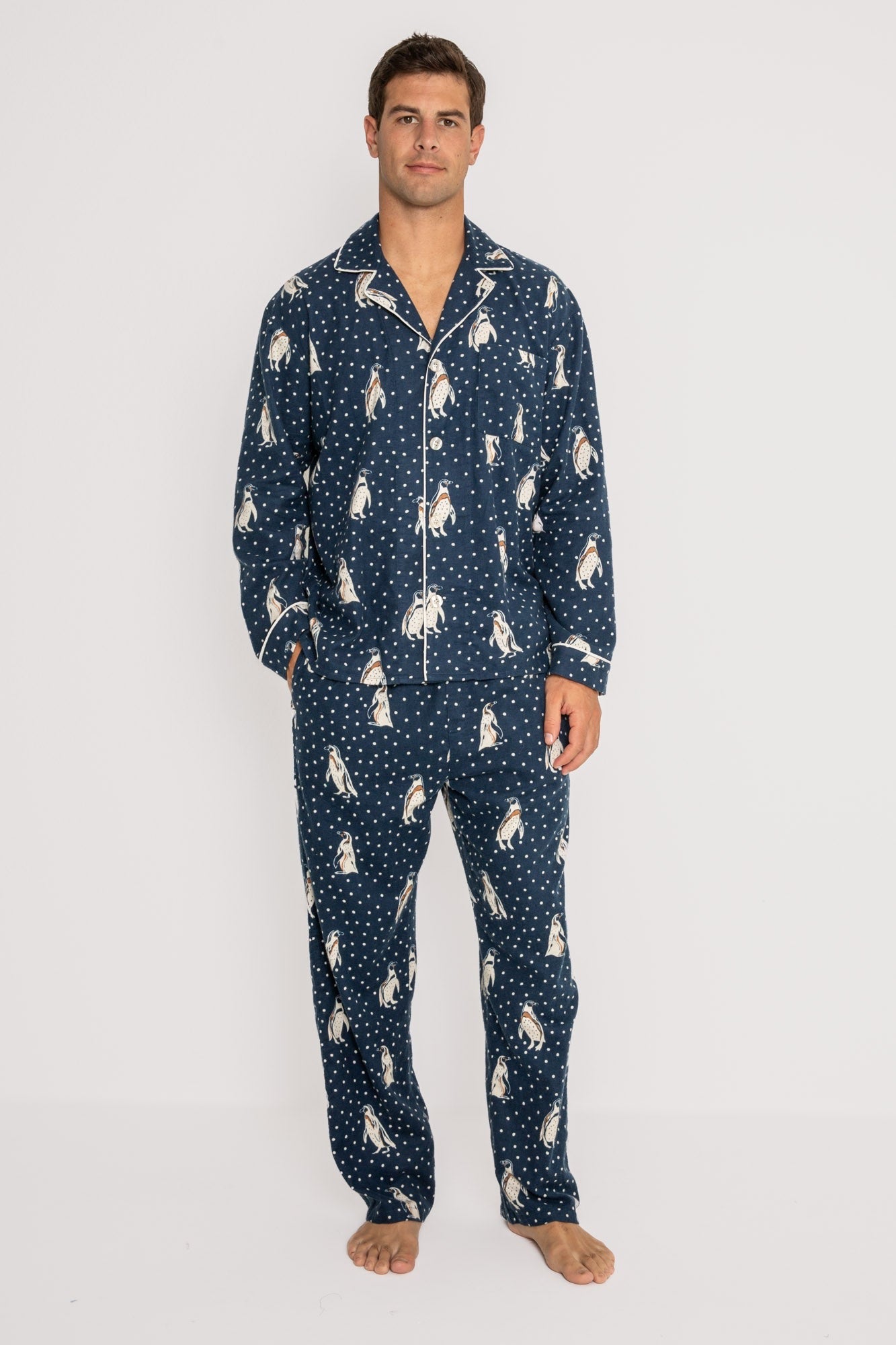 PJS Men's Flannel PJ's