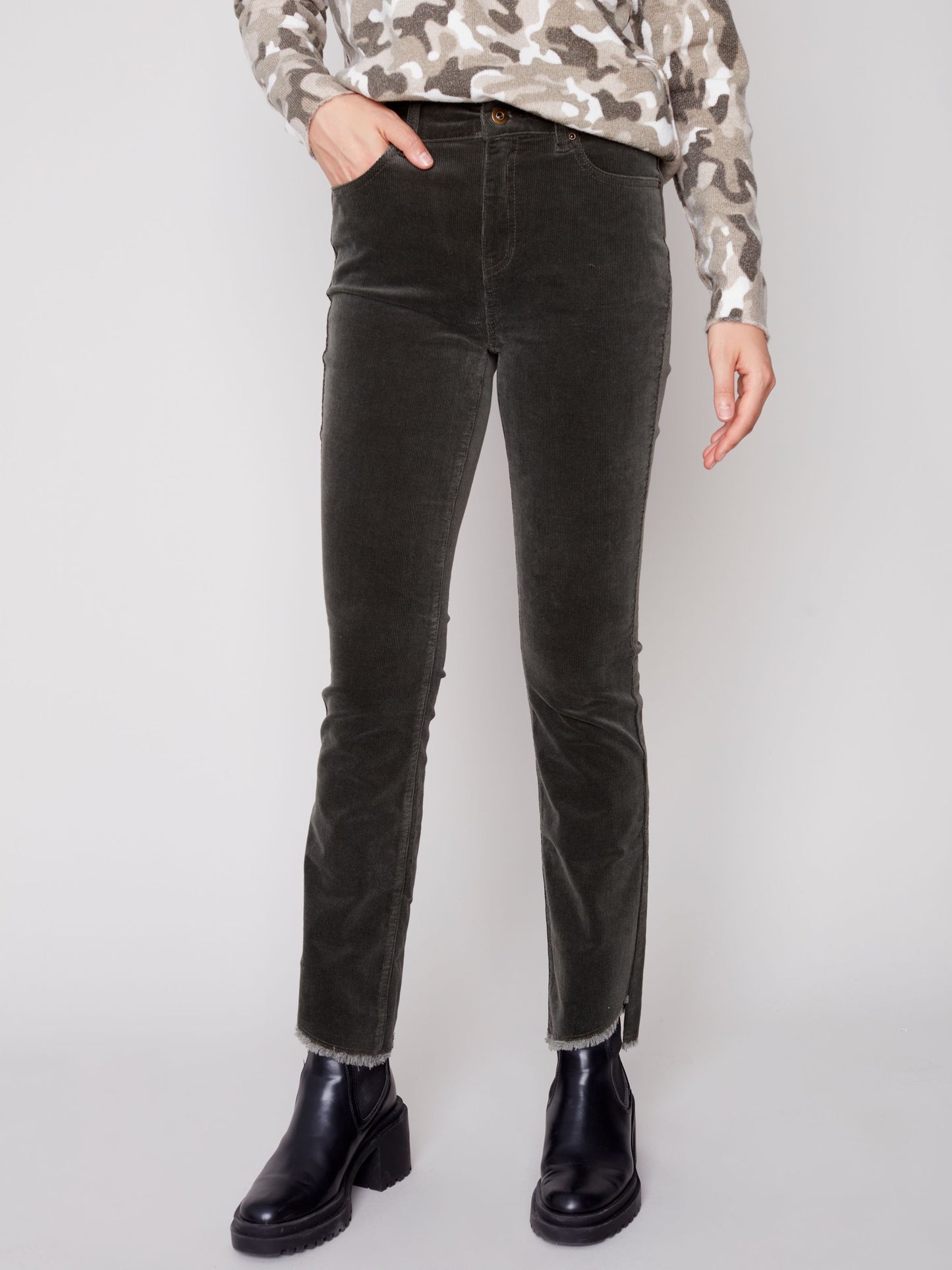 CB Stretch Cord Flare Pant
