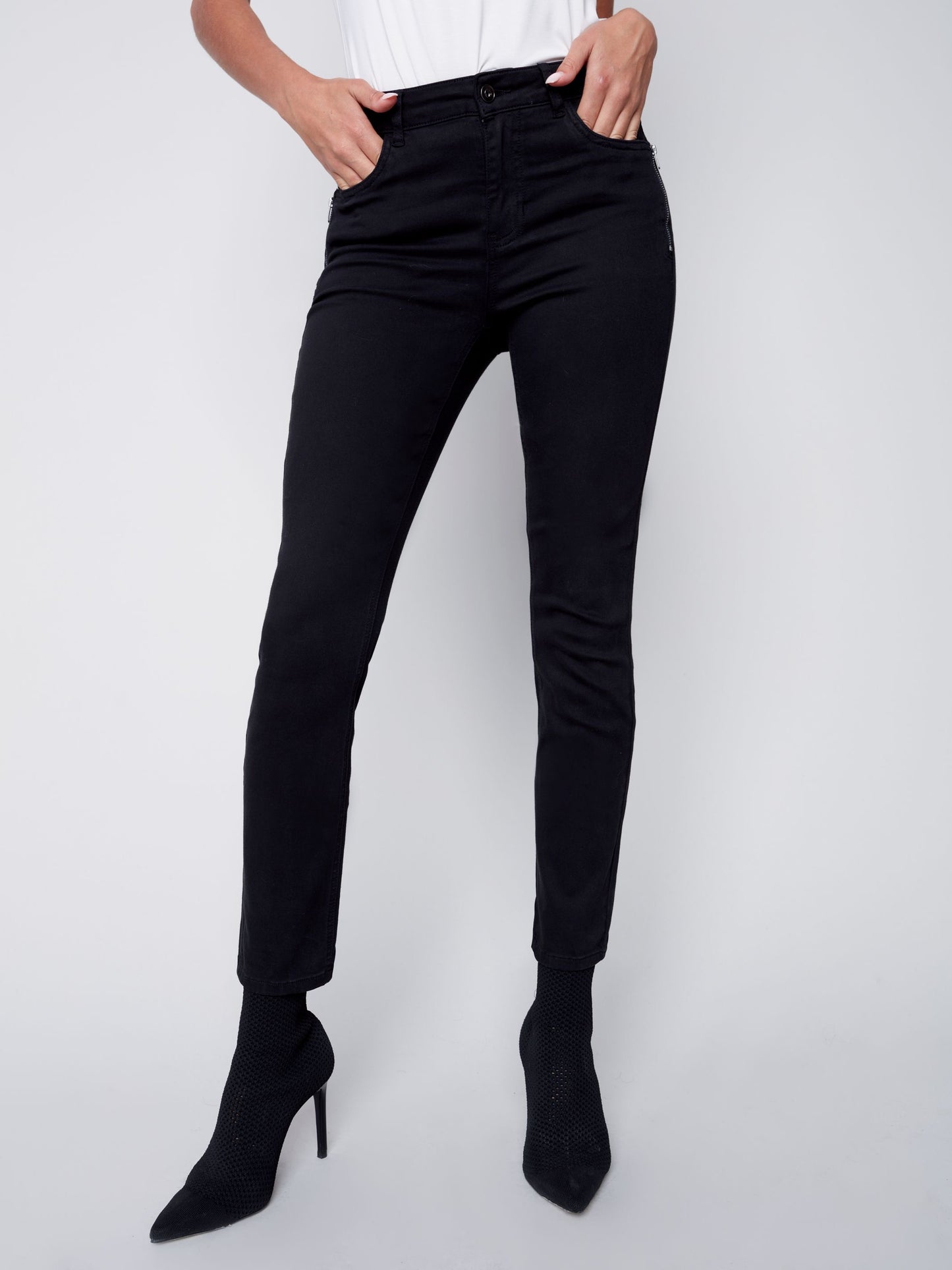 CB Stretch Twill Pant Pkt Zip