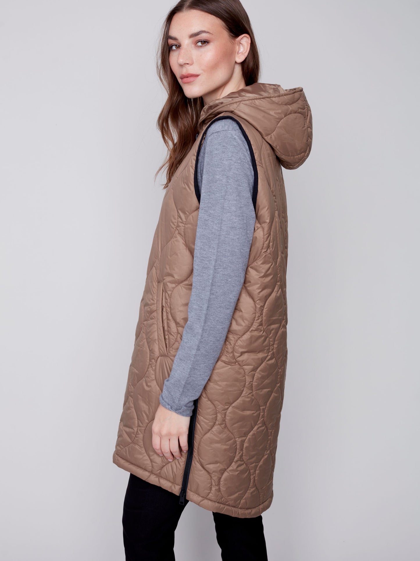 CB Quilted Puffer Vest