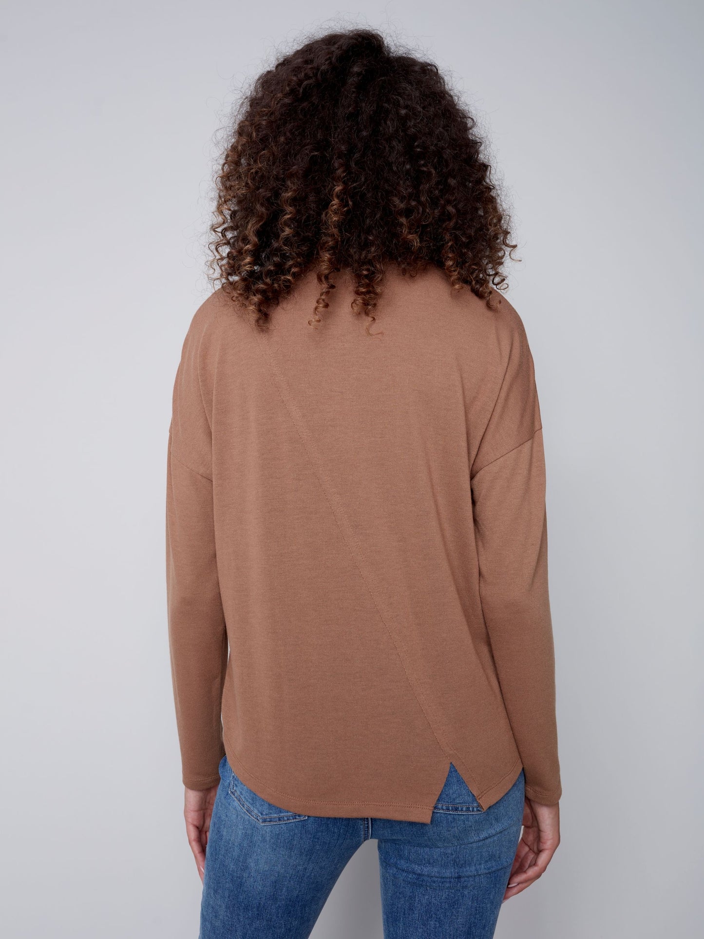 CB Asymetrical Knit Top