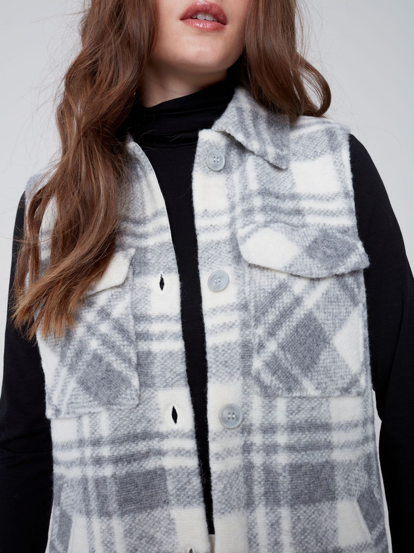 CB Boiled Wool Vest