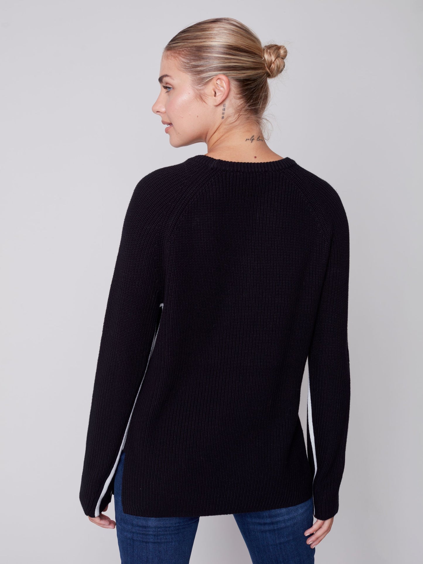 CB Raglan Slv W/Zip Side Panel