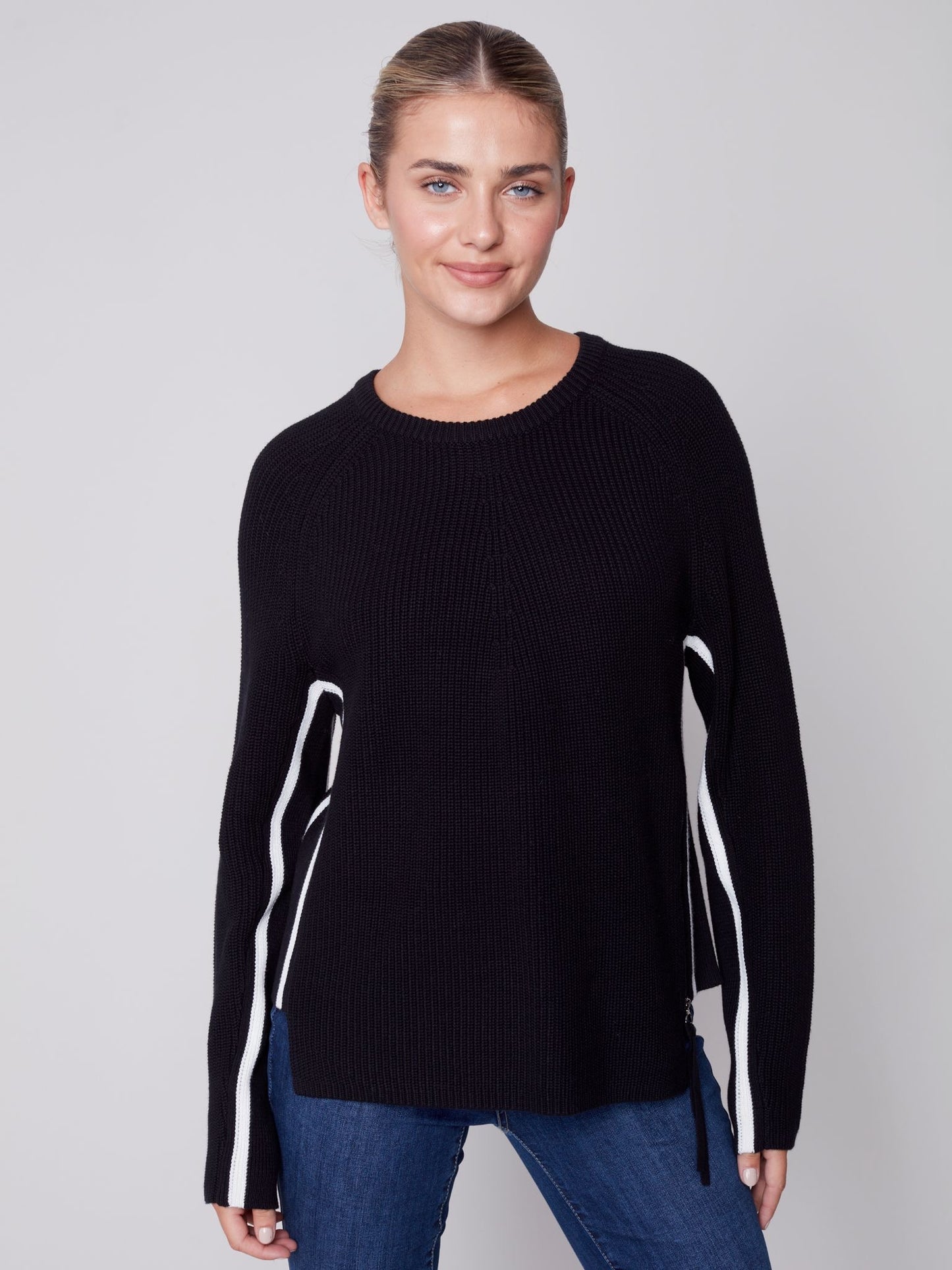CB Raglan Slv W/Zip Side Panel
