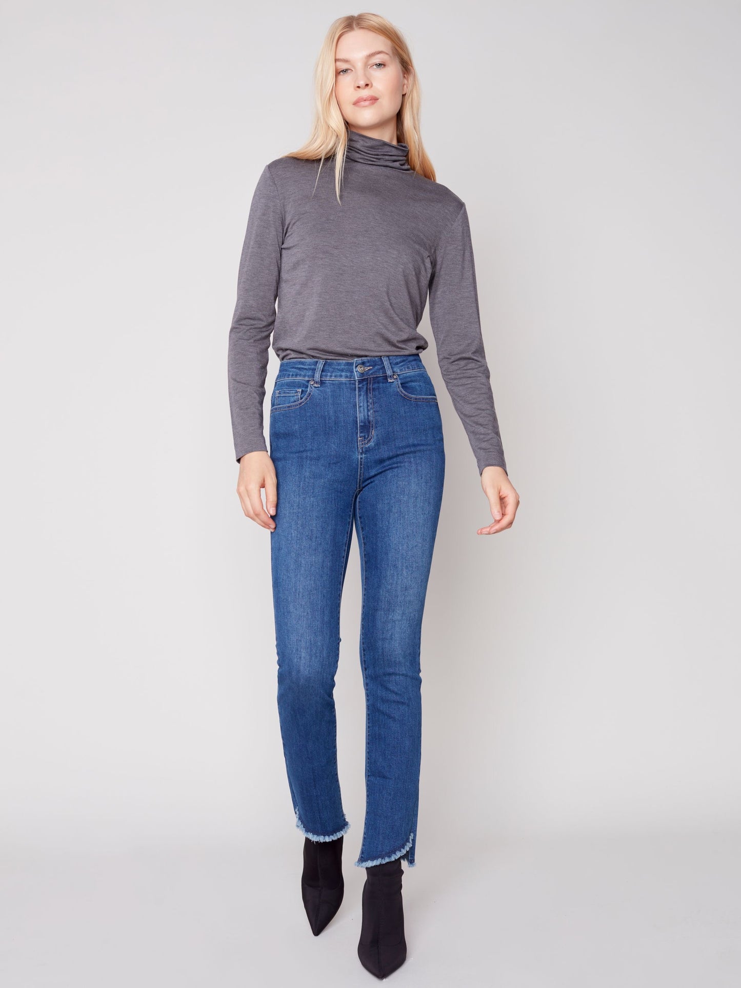 CB Stretch Denim Flare Pant