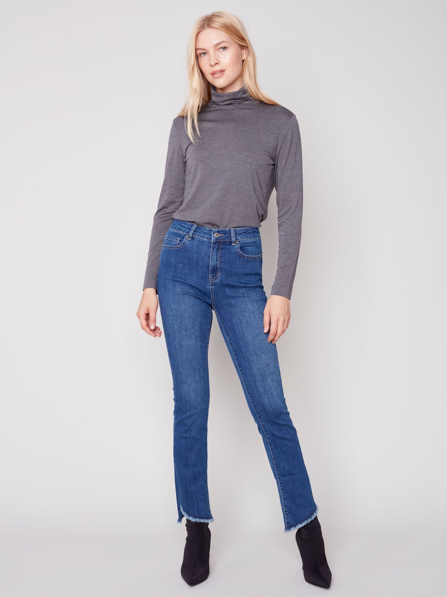 CB Stretch Denim Flare Pant