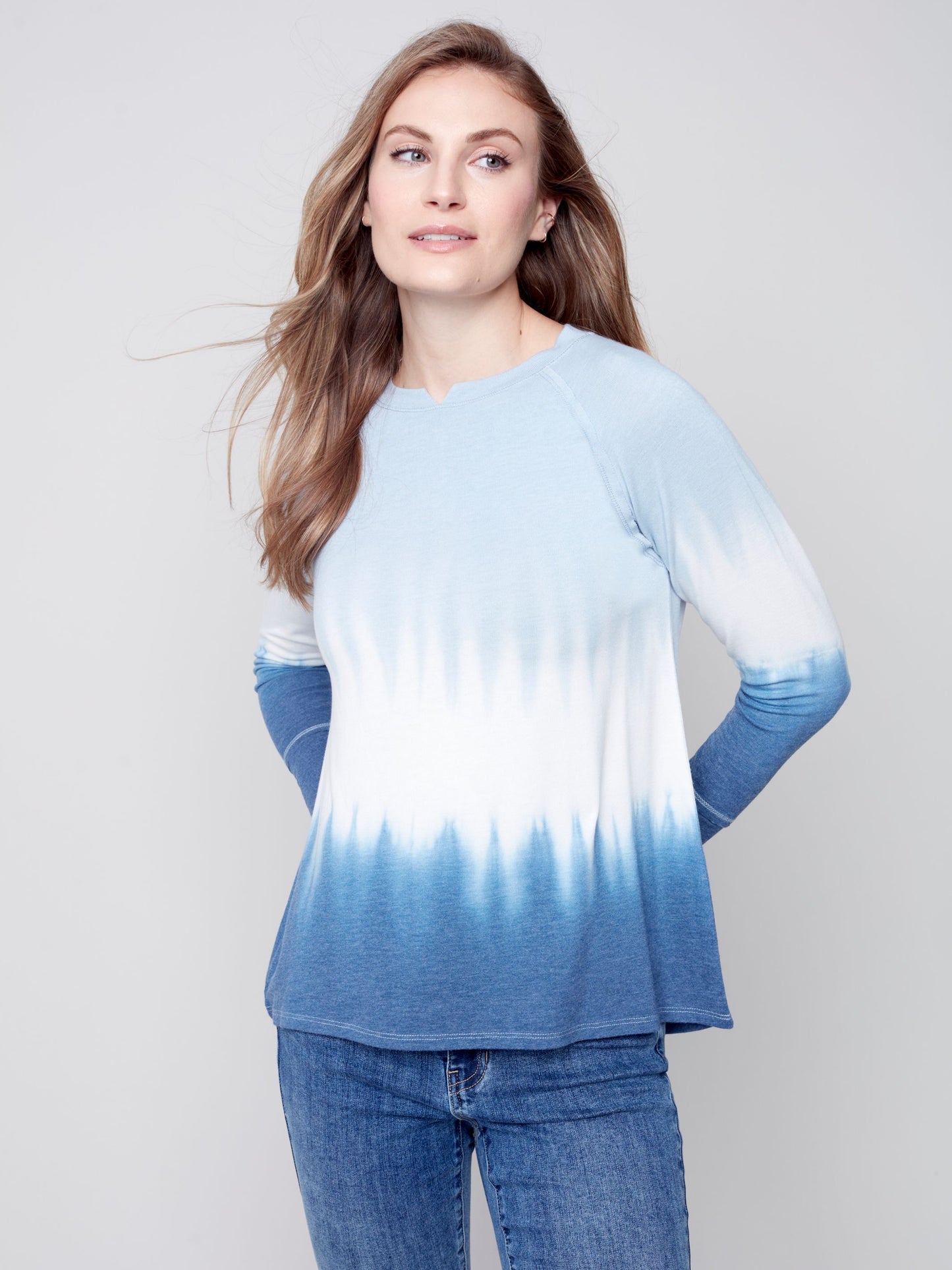 CB Tie Dye Crewneck Top