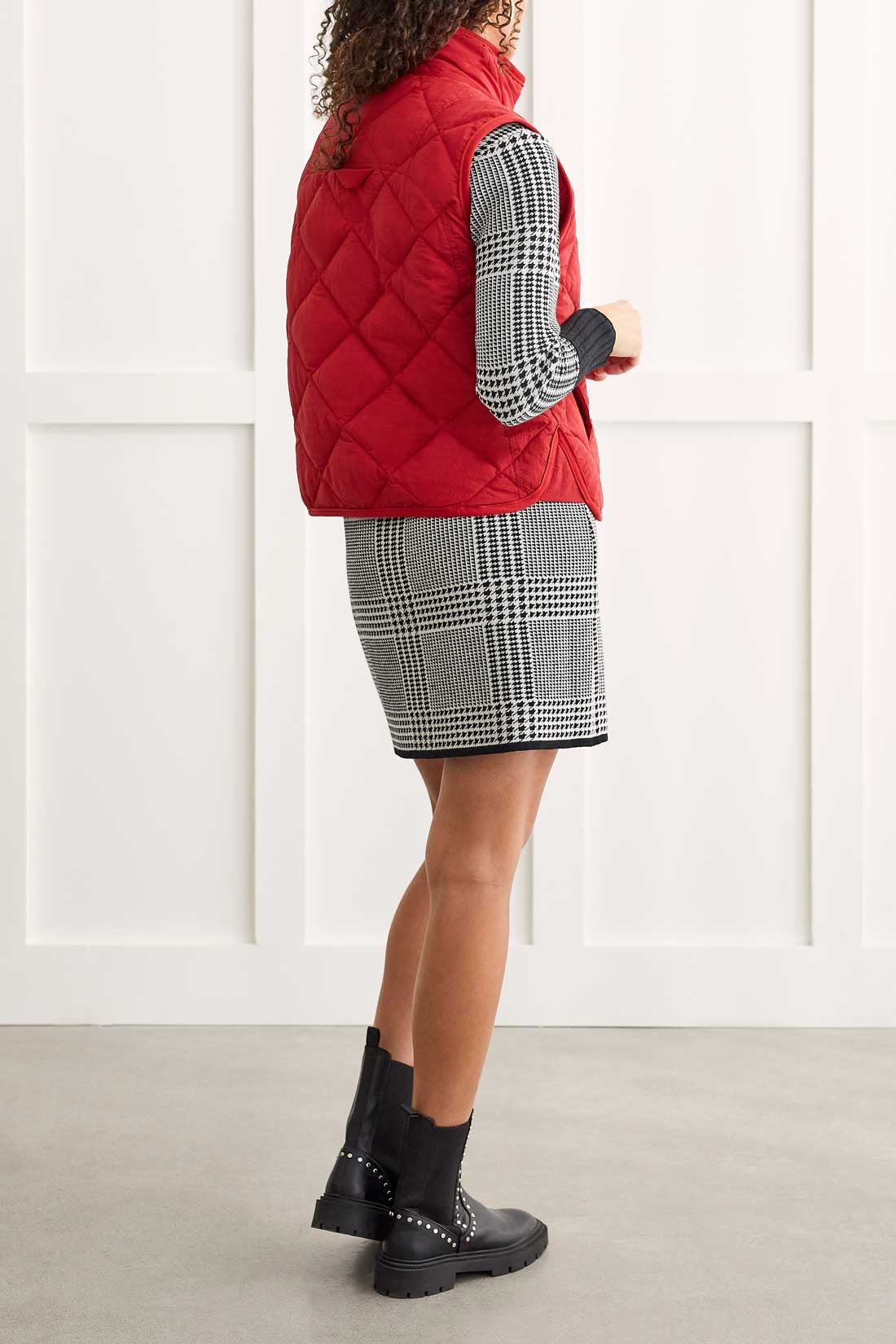 TB A Line Puffer Vest