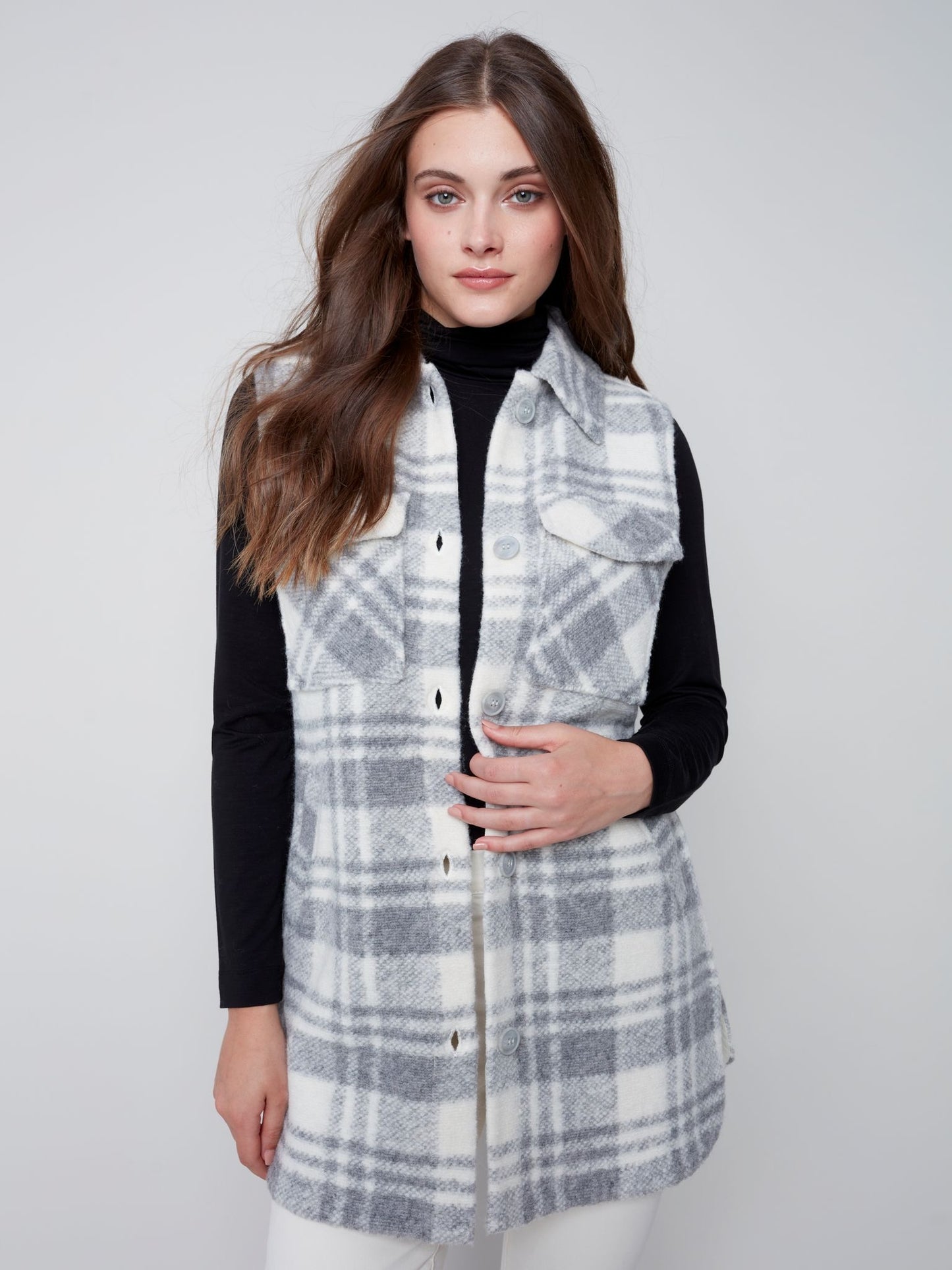 CB Boiled Wool Vest