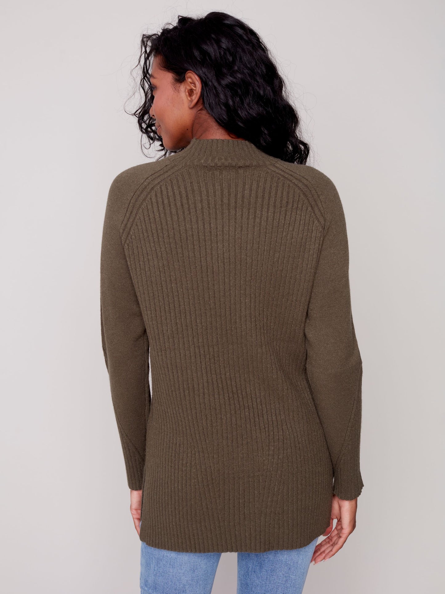 CB Mockneck Tunic Sweater