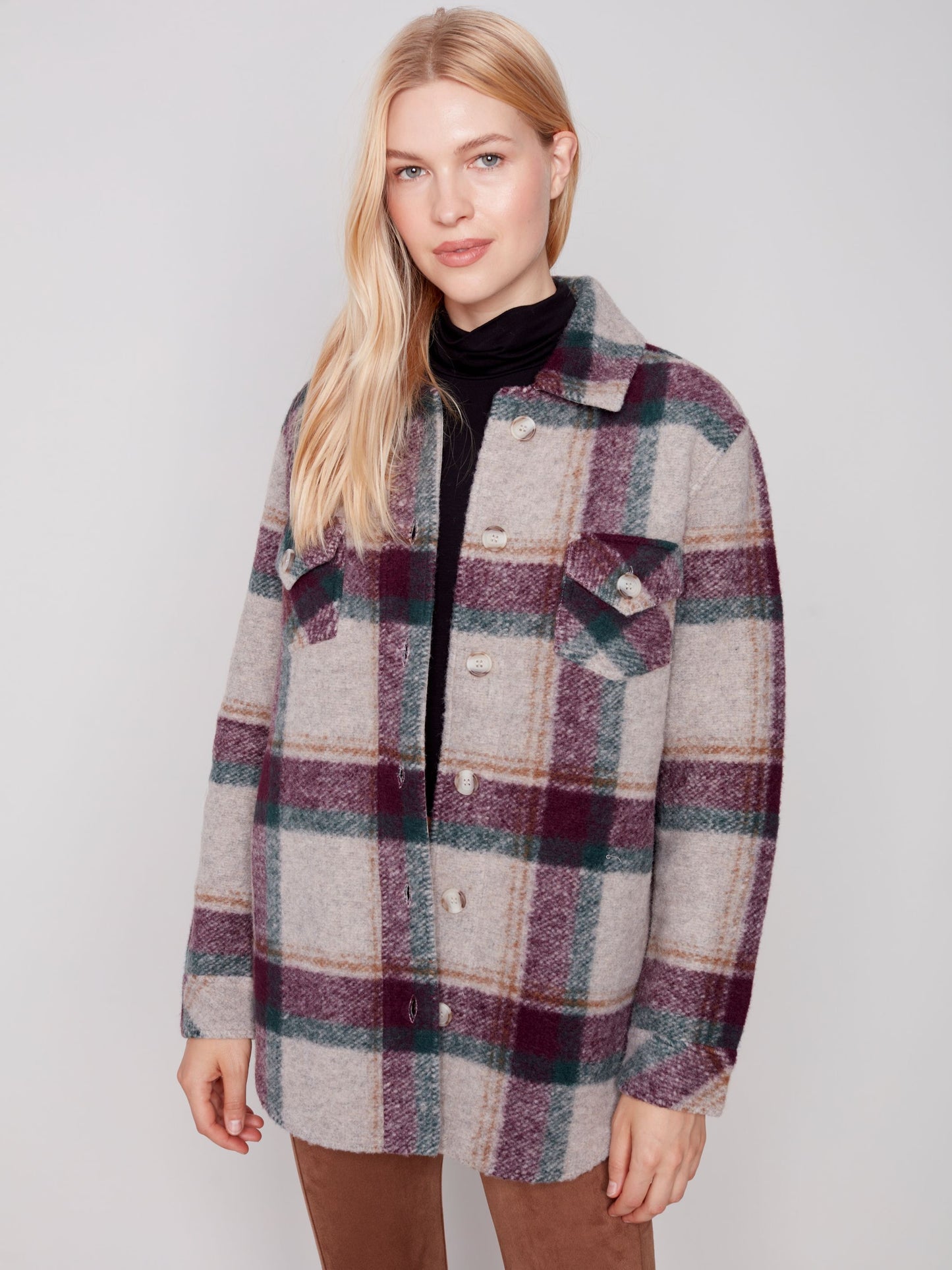CB Boiled Wool Shirt Jacket
