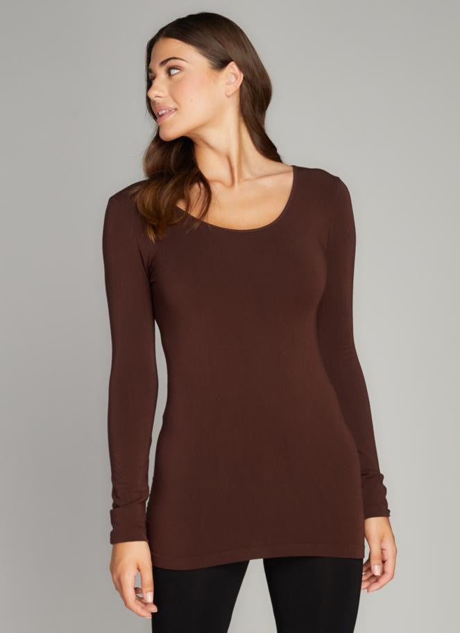CCT Bamboo scoop neck Long Sle