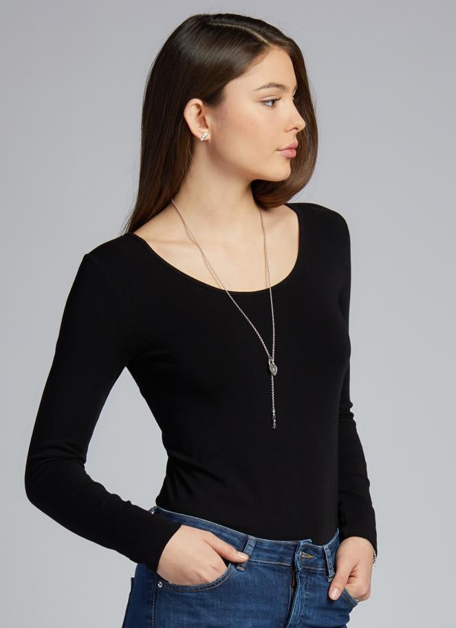 CCT Bamboo scoop neck Long Sle