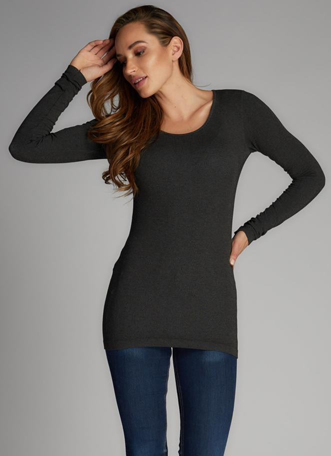 CCT Bamboo scoop neck Long Sle