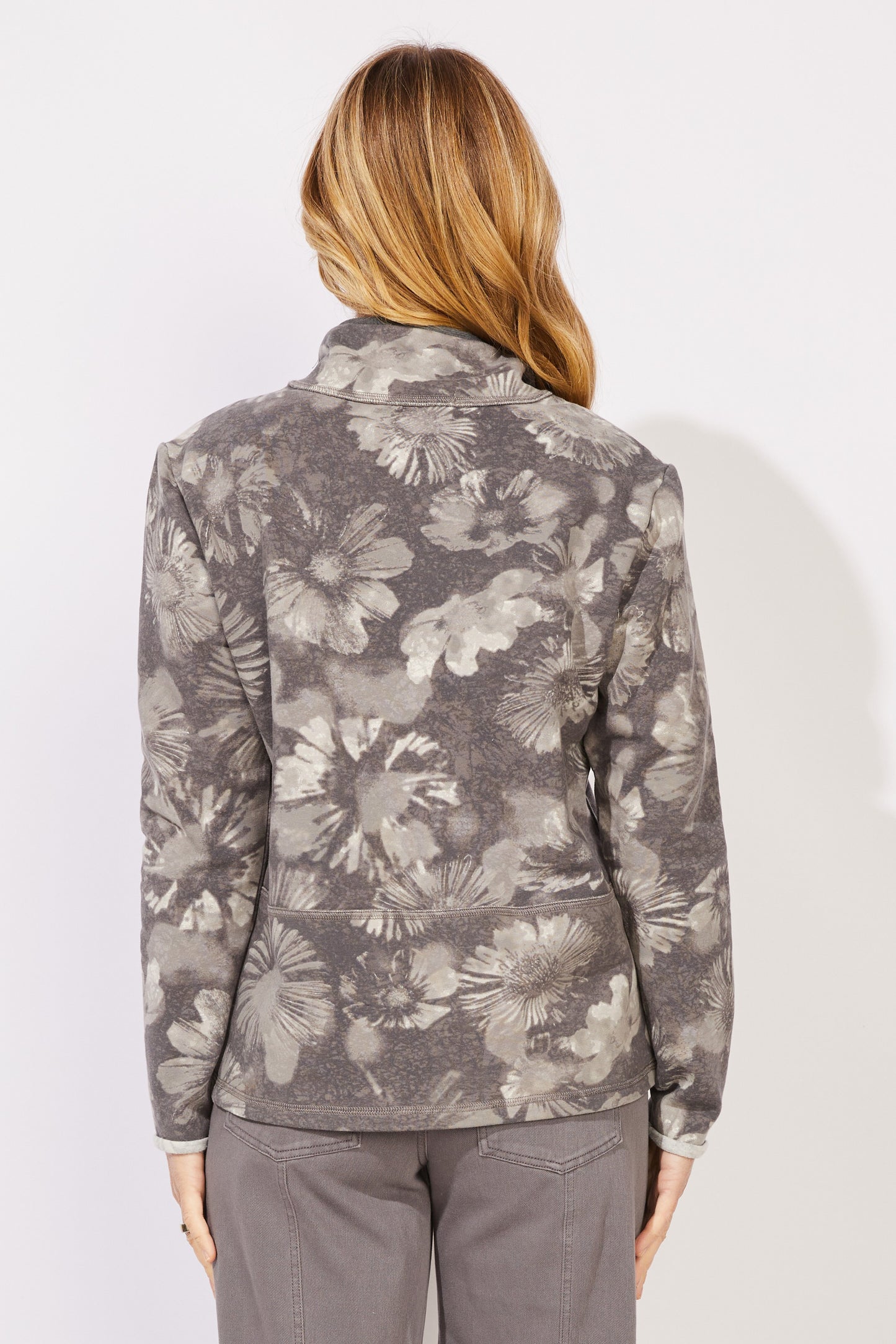 ESC 1/4 Zip Print Pullover