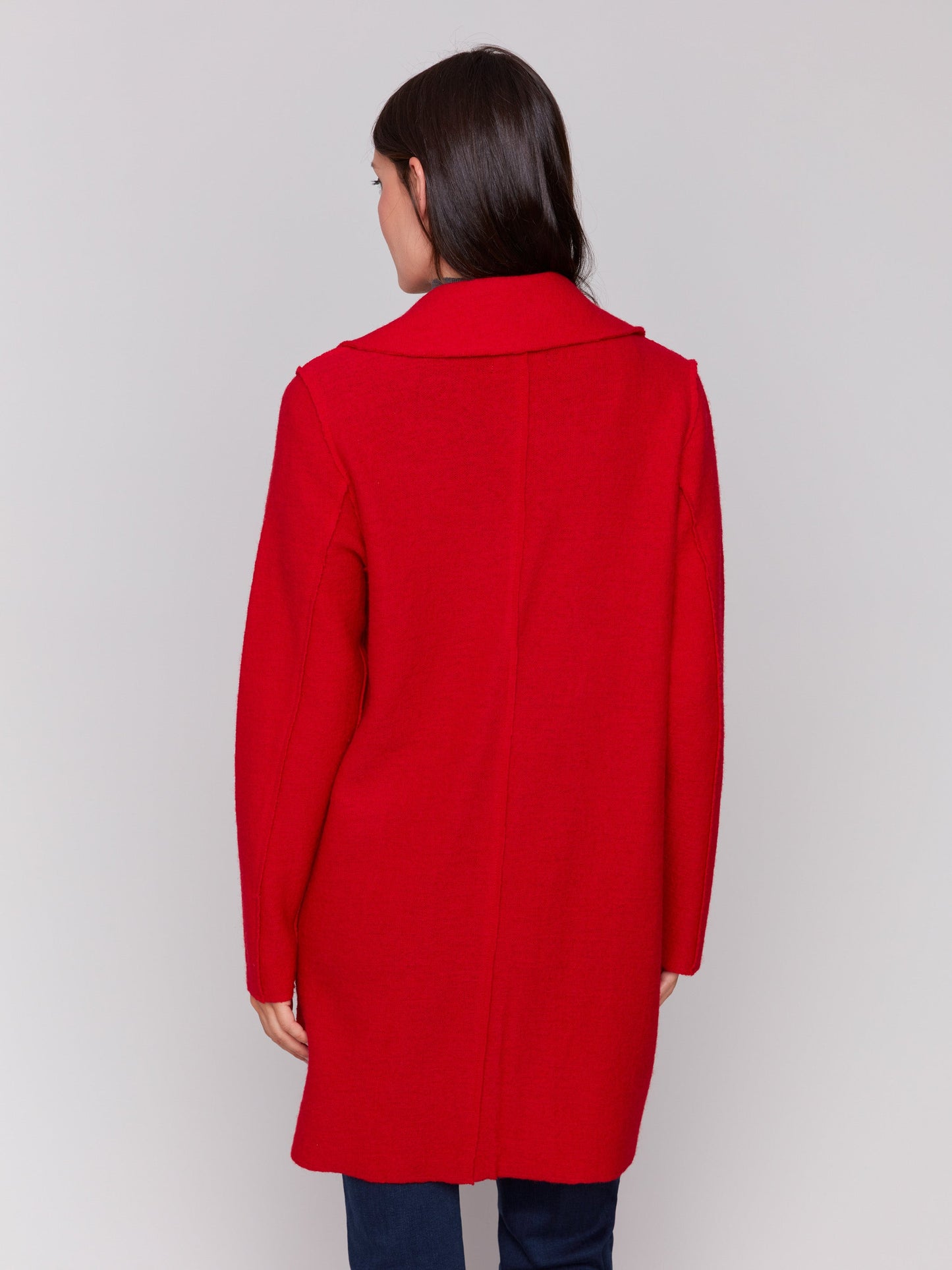 CB Boiled Wool Long Jacket