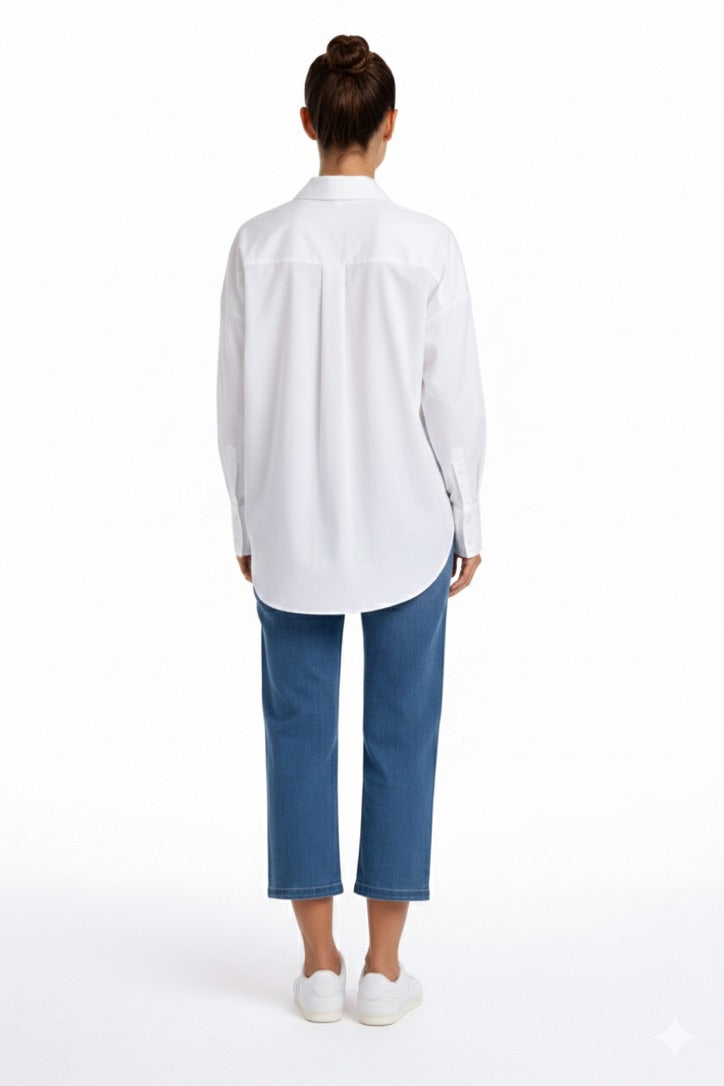 CJ Pull On Denim Capri