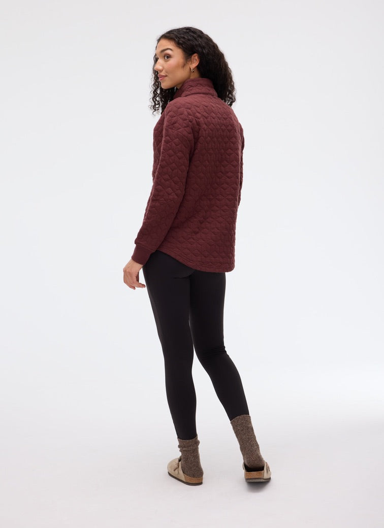 FIG FREYA 1/2 Quilted Sweater