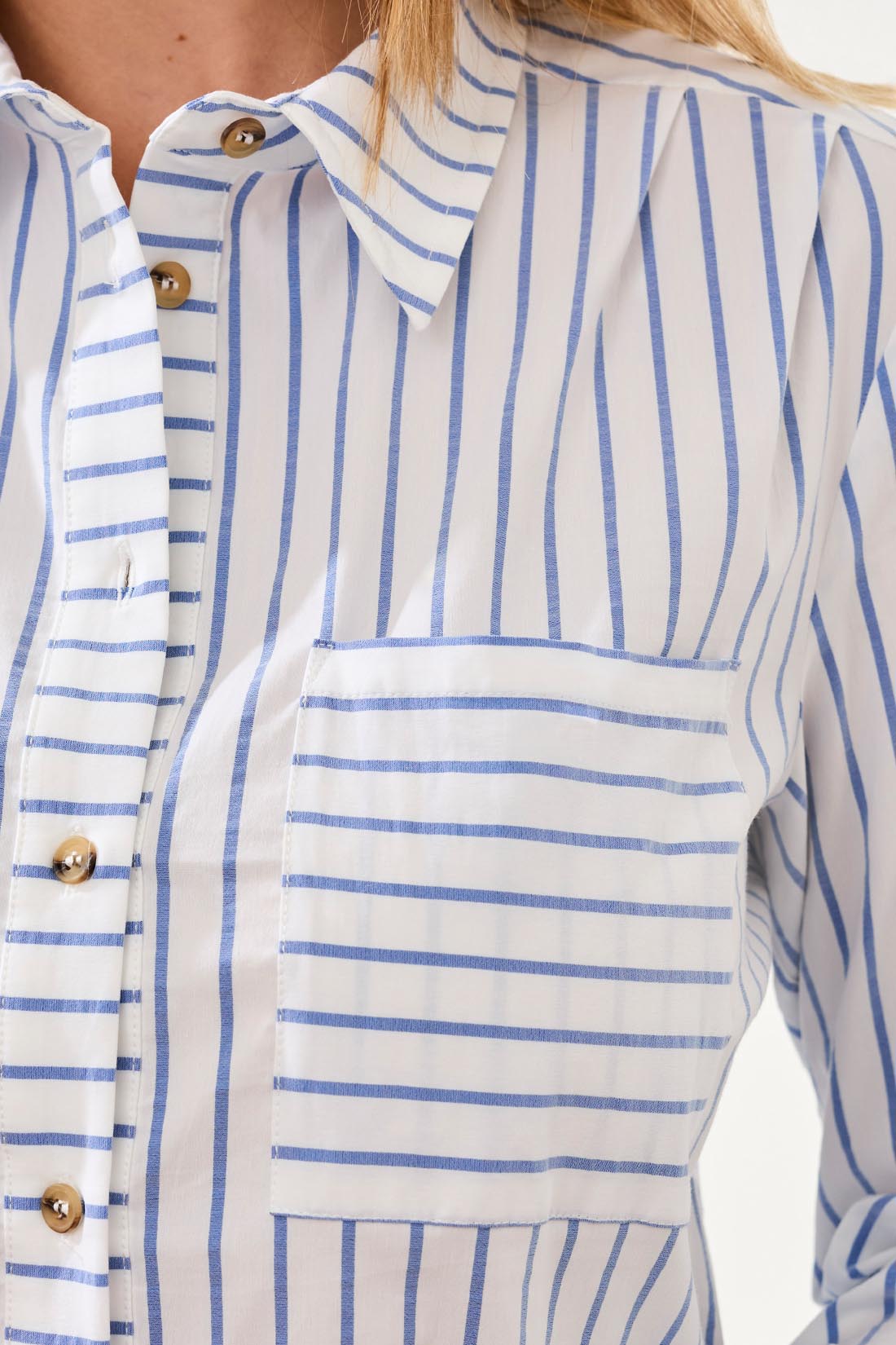 TB L/S Button Front Shirt