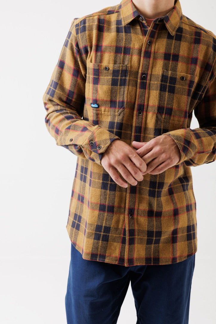 KAVU Big Joe Plaid Shirt