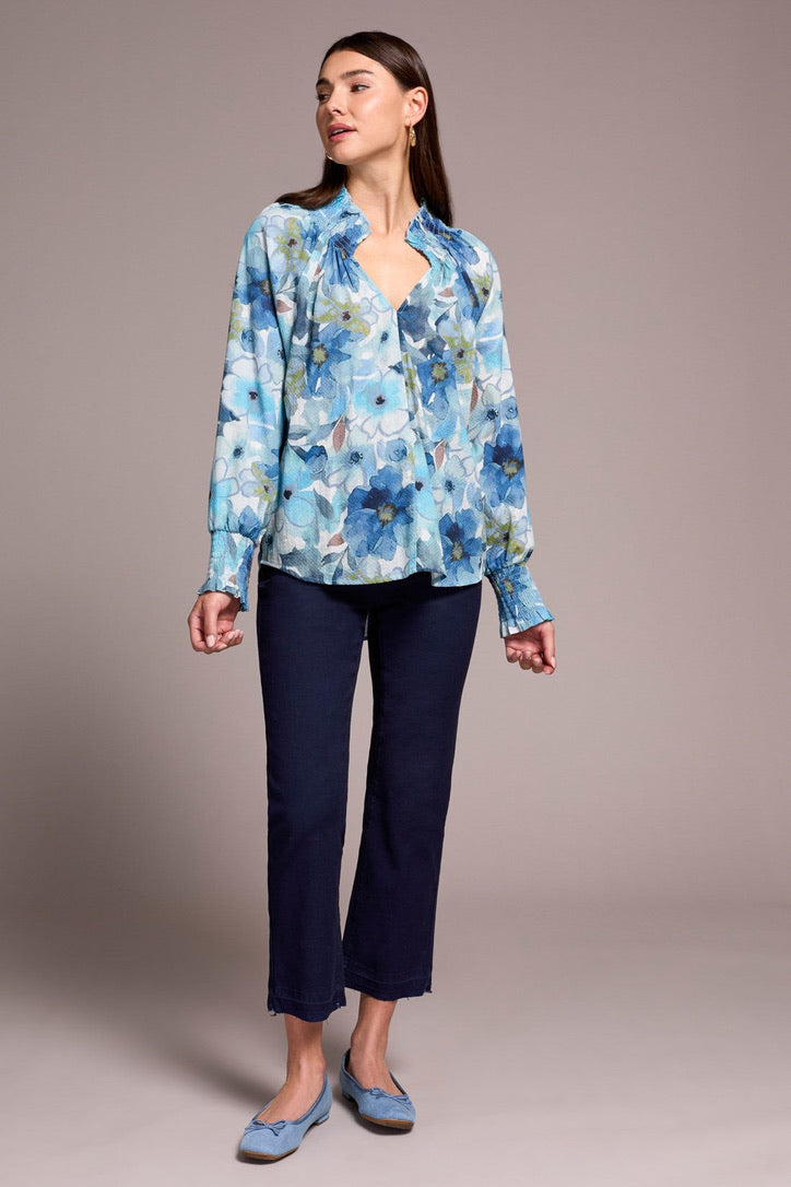 TB Blouse W/Smocking