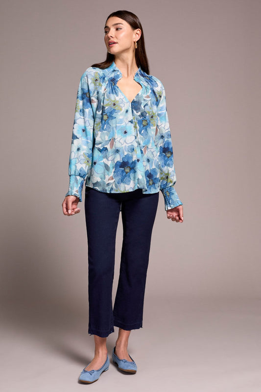 TB Blouse W/Smocking