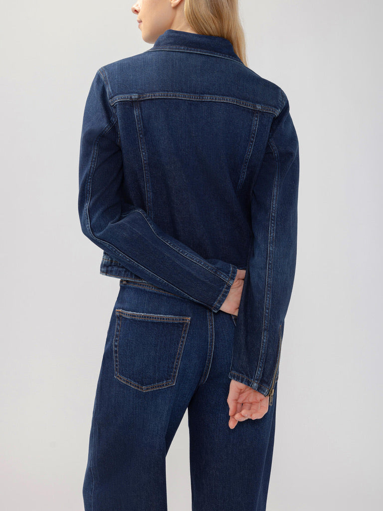 SLV Denim Moto Jacket