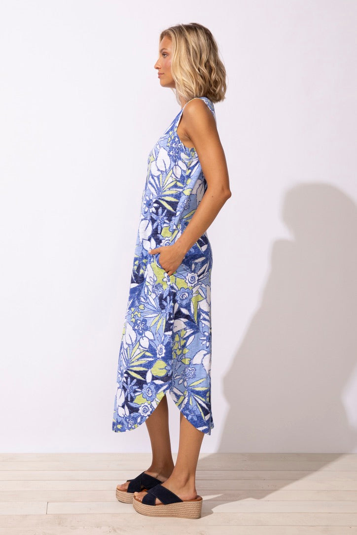 ESC Slvless Print Dress