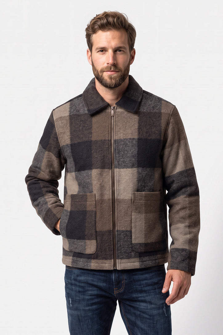 LS Rich Plaid Shacket