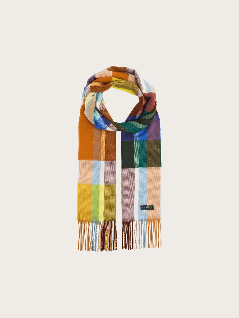 FRA Checkered Cashmink Scarf
