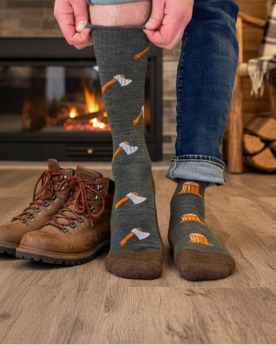 FSC Merino wool Men's Sock