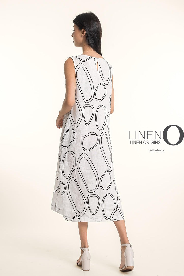 LO Sleeveless Long Dress