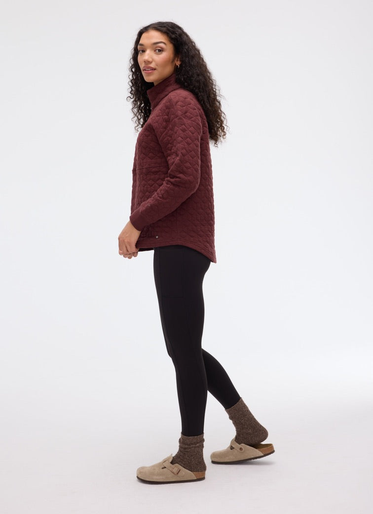 FIG FREYA 1/2 Quilted Sweater