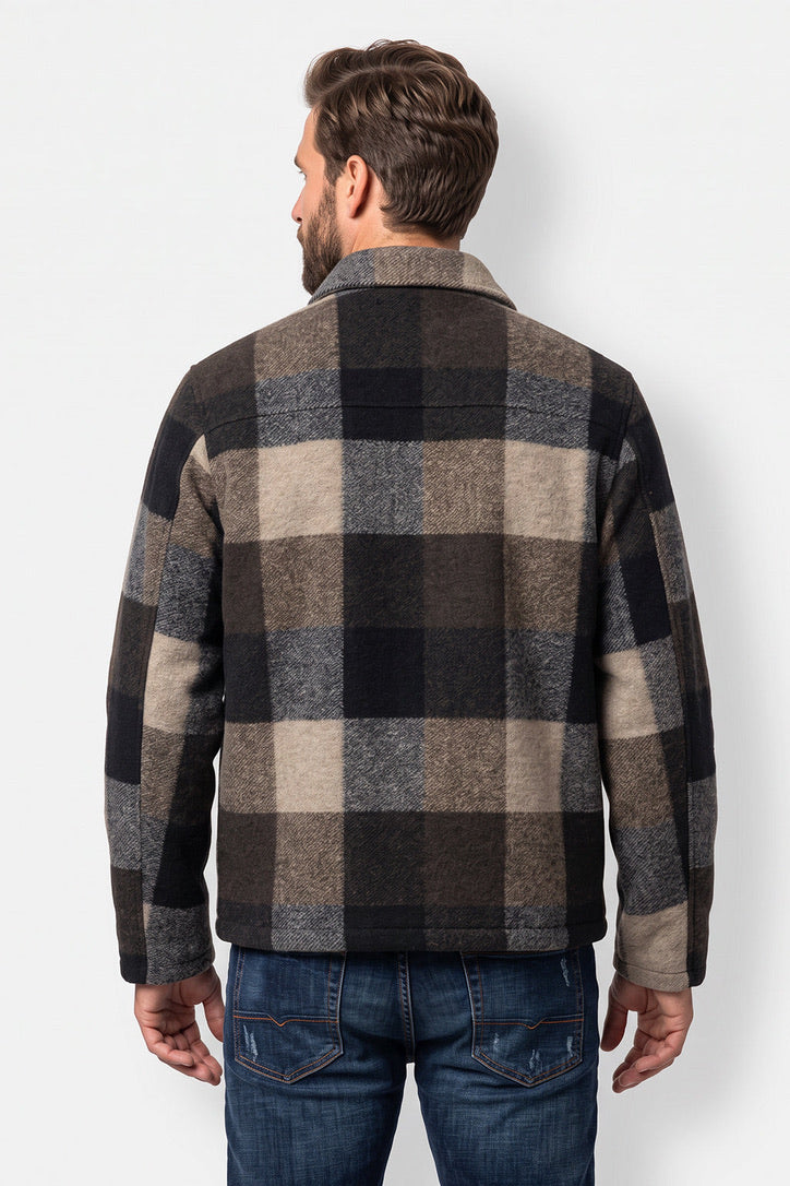 LS Rich Plaid Shacket