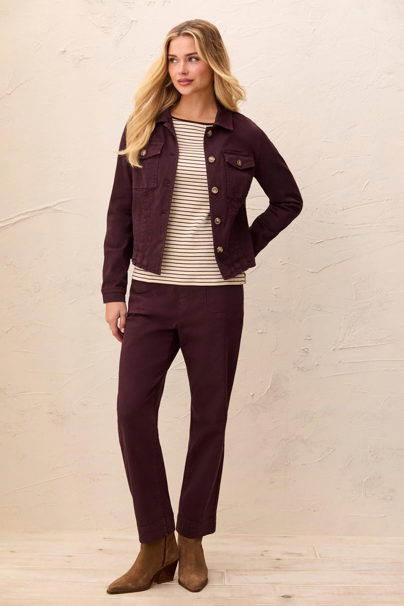 TB Button Front Jacket
