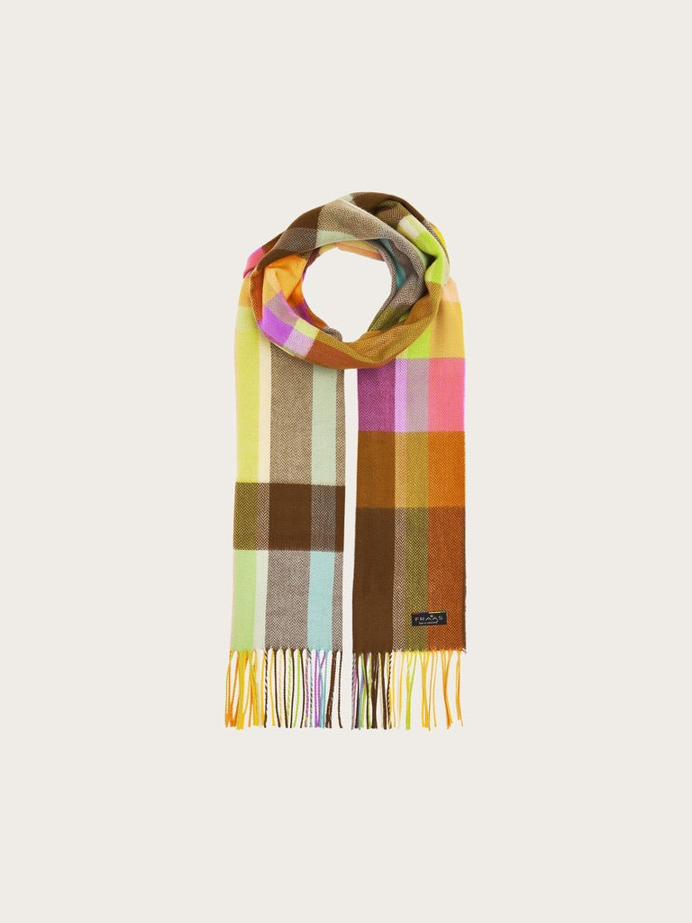 FRA Checkered Cashmink Scarf