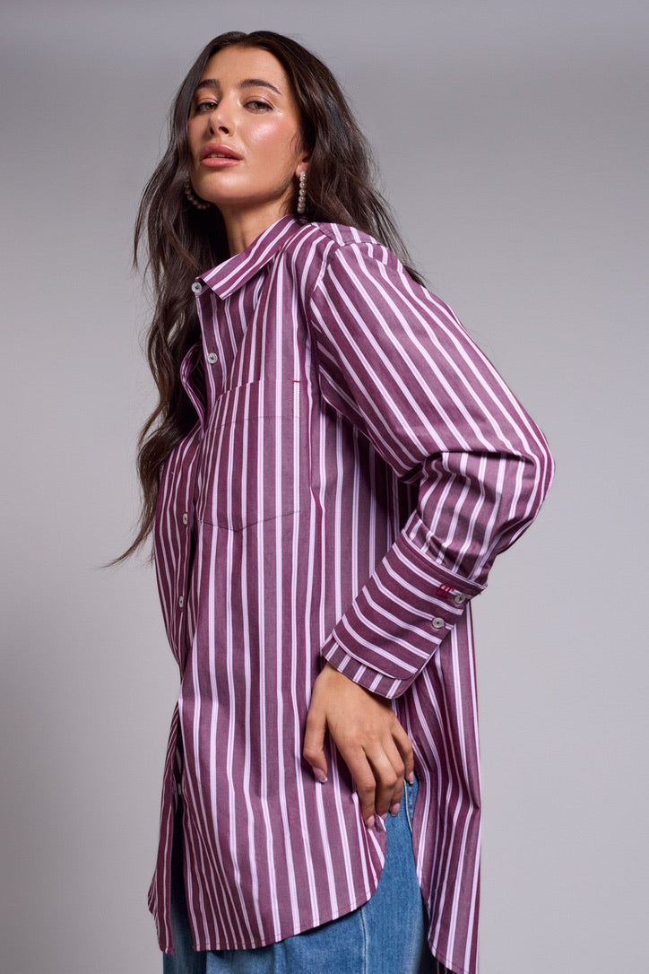 TB Shirt W/Fancy Cuff